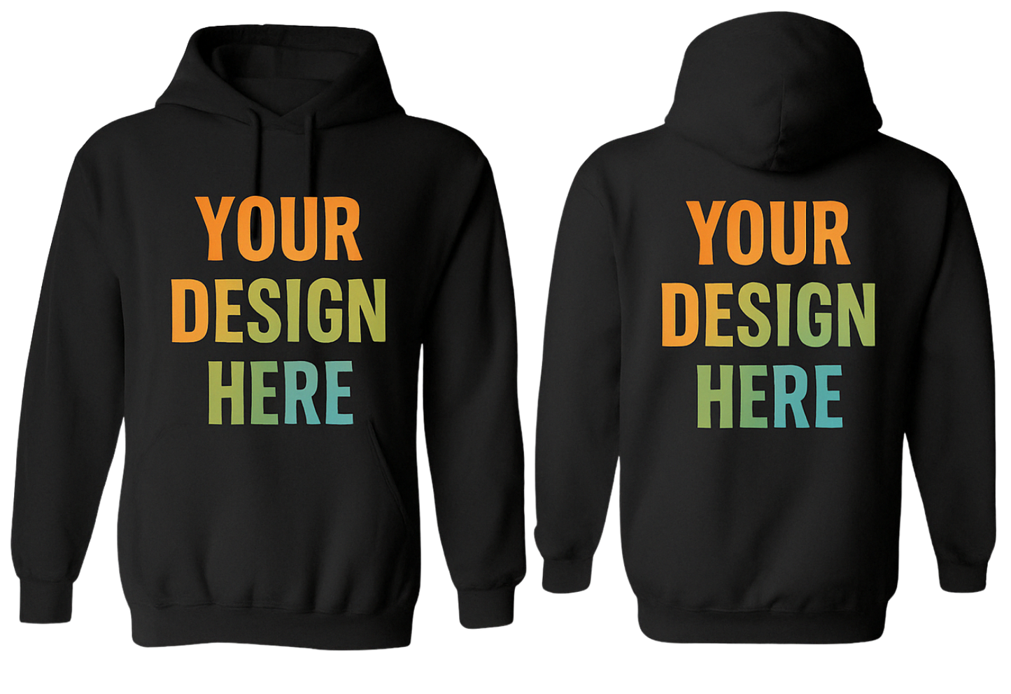 Custom Hoodie – Two Side Print