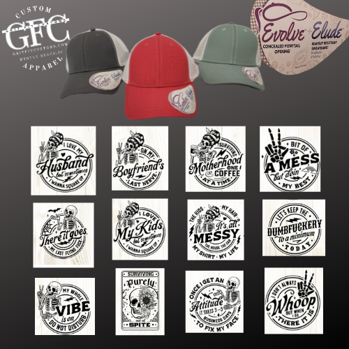 Custom Women’s Trucker Hat | Engraved Leather Patch Cap