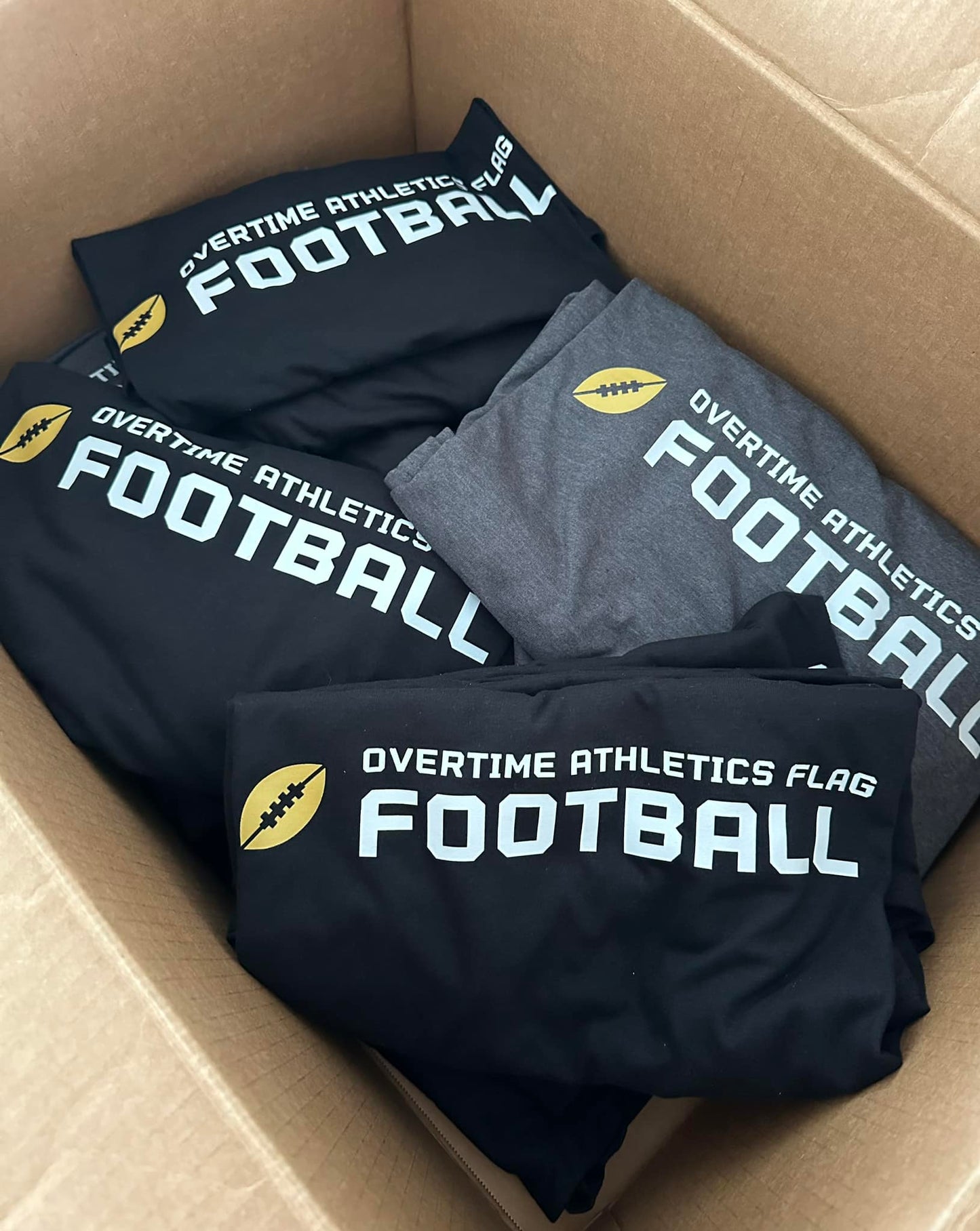 Overtime Athletics Short Sleeve T-Shirt Front & Back