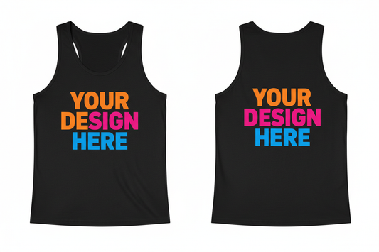 make the images on the shirt larger. less rainbow